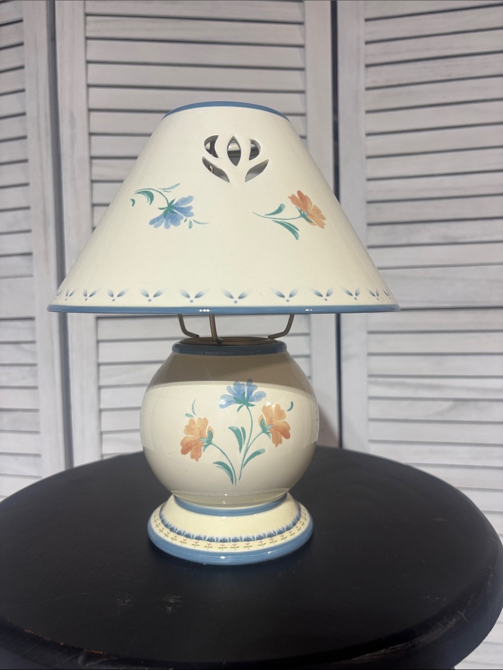 Lenox Provençal Garden Candle Lamp